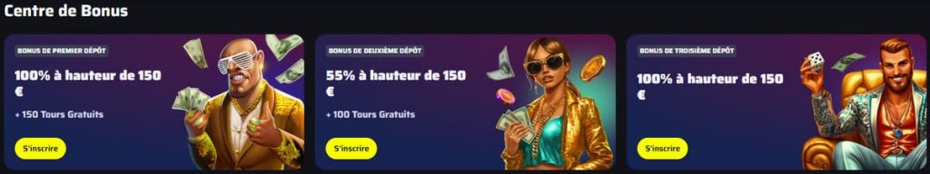 BDMBet Casino bonus bienvenue