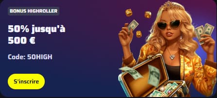 BDMBet Casino bonus Highroller