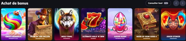 BDMBet Casino machines à sous